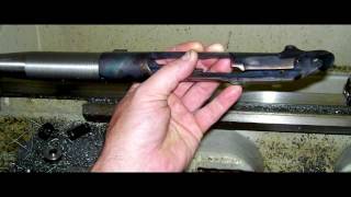 Gunsmithing Mosin Nagant Conversion to 4570 Govt Gunworks [upl. by Aiello]