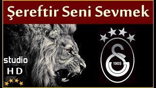 Şereftir Seni Sevmek Stüdyo  Galatasaray Marşları [upl. by Steffin]