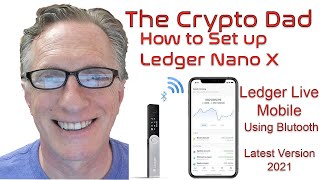 Ledger Nano X Tutorial  How To Setup Device  Beginners Guide [upl. by Maupin681]