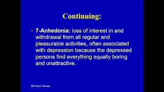 Symptomatology of psychiatric illness [upl. by Fasano]