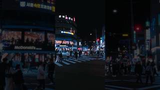 Night Street in seoul seoulstreet exploreseoul visitseoul korea nightview streetphotography [upl. by Hayott]