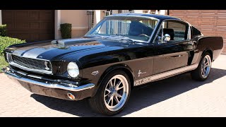 1966 Mustang Shelby GT350 Recreation FOR SALE [upl. by Mohammad]