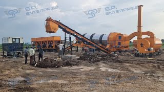 Asphalt Drum Mix Plant  Hot Mix Plant [upl. by Nnyllatsyrc]