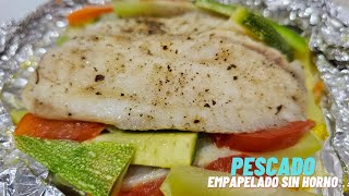 🟢Frescura y Nutrición Pescado Empapelado con Verduras en Comal una Opción Saludable y Deliciosa [upl. by Paulette393]