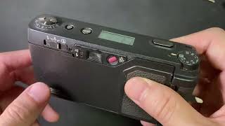 RICOH GR1S 日期打印版 使用說明 [upl. by Leizahaj]