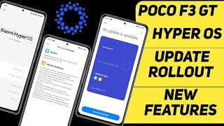 Poco F3 GT Hyper OS Update New Features  Hyper OS Update Rollout Poco F3 GT  Poco F3 GT Hyper OS [upl. by Enyawud756]