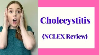 CHOLECYSTITIS NCLEX REVIEW [upl. by Annail]