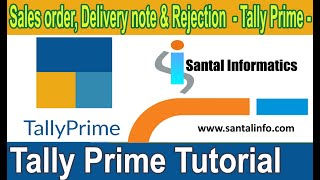 Tally Prime Tutorial  தமிழ்  Sales Order  Delivery Note in Tally Prime  Tally Prime in Tamil [upl. by Inaniel]