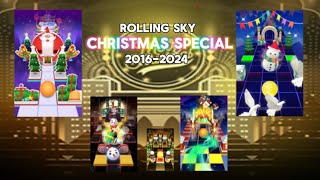 EVERY Rolling Sky Christmas amp New Years Level 2016Present [upl. by Burkhart]