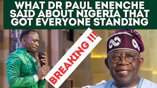 BREAKING  WHAT DR PAUL ENENCHE SAID ABOUT NIGERIA AND HER CURRENT SITUATION [upl. by Merrile]