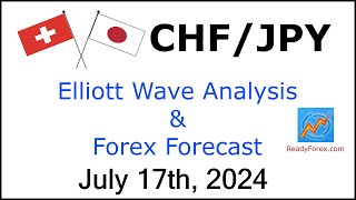 CHF JPY Elliott Wave Analysis  Forex Forecast  July 17 2024  CHFJPY Analysis Today [upl. by Teodoor]