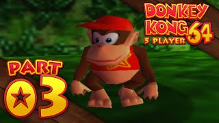 Donkey Kong 64  Part 03 5Player [upl. by Curtice]