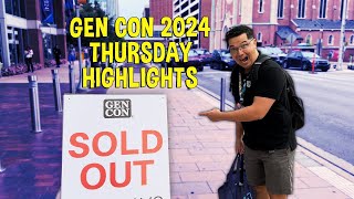 Gen Con 2024 Thursday Highlights [upl. by Elleahcim]