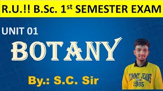 ALGAE  BOTANY  BSc PART 1ST  By S K SIR [upl. by Eicart968]