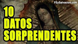 10 DATOS SORPRENDENTES DE LA VIRGEN DE GUADALUPE  Fe y Salvación [upl. by Dahcir]