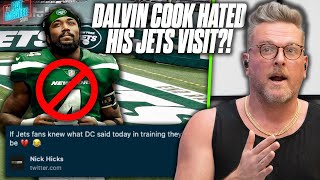 Dalvin Cooks Trainer Says Dalvin Was Talking Trash About Jets After Visiting Camp  Pat McAfee [upl. by Ewolram693]