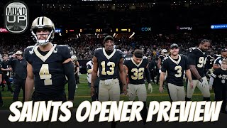 New Orleans Saints  Season Opener Preview with Fletcher Mackel [upl. by Aseefan]