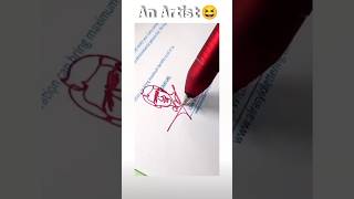 Normal Person vs An Artist 😆art drawing subscribe shorts phonk [upl. by Edwyna815]