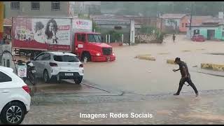 Desespero em Iramaia cidade fica alagada após fortes chuvas [upl. by Noled]