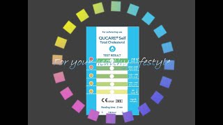 Qucare Self Total Cholesterol Test [upl. by Namqul]