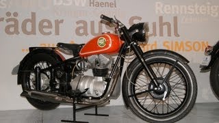 SIMSON UR AWO 425 PROTOTYP Bj 1949 OLDTIMER DDR MOTORRAD [upl. by Ehrman655]