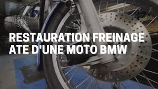 TUTO  Restauration freinage ATE dans notre garage moto BMW [upl. by Kassandra365]