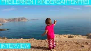 Freilernen und Kindergartenfrei  FreilernerWG  Wunderbares Interview mit Christin [upl. by Secnarfyram747]