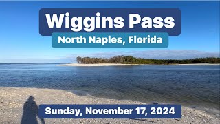 An Early Sunday Morning Walk at Wiggins Pass in North Naples Florida 111724 [upl. by Aneetsirhc]