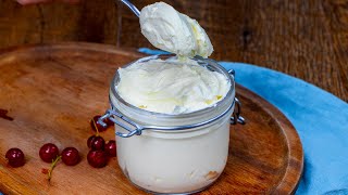 Je prépare le mascarpone uniquement à la maison et avec seulement 2 ingrédients [upl. by Gael]