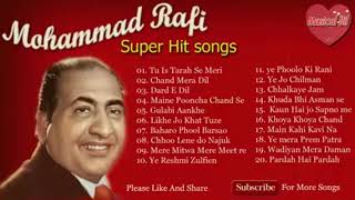 Mohammad Rafi Superhit Songs [upl. by Airam]