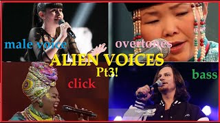 ALIEN VOICES Part 3 Siki JoAn Diana Ankudinova Tim Foust alien voice 2023 singers [upl. by Zarla785]