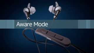 Bose QuietComfort 20 InEar Noise Cancelling Kopfhörer  Aufmerksamkeitsmodus [upl. by Ordnael]