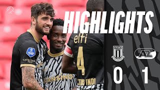 Stoke City FC  AZ  Highlights [upl. by Denney33]