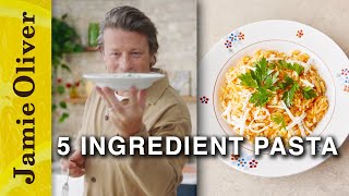 5 Ingredient Mediterranean Pasta  Jamie Oliver [upl. by Roxanne881]