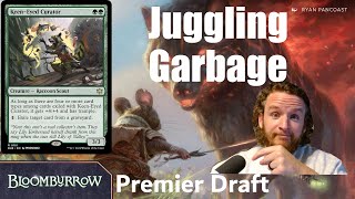 Juggling Garbage  Bloomburrow Draft  MTG Arena [upl. by Akemet949]