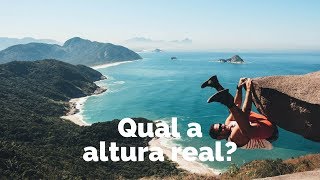 Trilha da Pedra do Telégrafo  Qual a Altura Real da Pedra [upl. by Weiser]