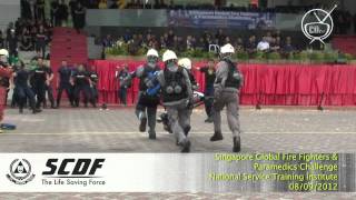 SINGAPORE GLOBAL FIRE FIGHTERS amp PARAMEDICS CHALLENGE [upl. by Aidnic]