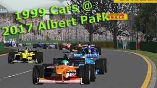 Formula 1 Randomized  1999 Cars At Albert Park 2017 [upl. by Oeramed]