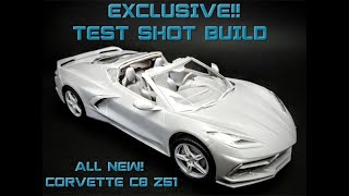 ALL NEW FIRST BUILD TEST SHOT 2022 Corvette Stingray C8 Z51 125 Scale Model Kit Build Revell 2024 [upl. by Dobbins312]