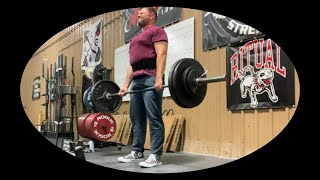 Deadlift PR with Stronglifts 5x5 Strength Training [upl. by Anire]