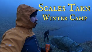 Scales Tarn Wild Camp  Blencathra Summit  4 Wainwrights [upl. by Ehtnax]