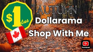 Fall Dollarama Shop With Me dollarama dollarstore canada [upl. by Atiuqel]