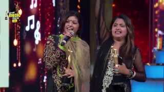 MMAwards 2015  Nooran Sisters MMA Moment Special  Radio Mirchi [upl. by Eiroj]