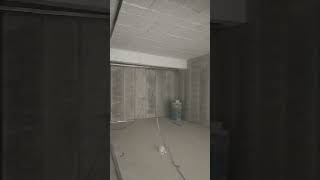 Aerocon partition work in Hyderabad Gachibowli music viralshort [upl. by Airdnaid]