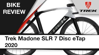 Trek Madone SLR 7 Disc eTap 2020 bike review [upl. by Bland912]