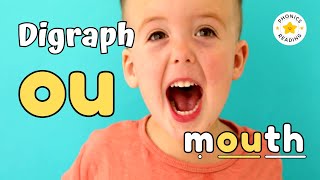 Digraph ou Words  Phonics Lesson for Kids [upl. by Tiphane]