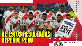 Qué RESULTADOS necesita Perú para tentar con el REPECHAJE En este video te lo cuento todo [upl. by Gebler]