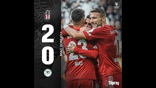 Beşiktaş 20 Konyaspor [upl. by Amrak]