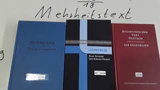 Textus Receptus Bibeln und Mehrheitstextübersetzungen 2019 [upl. by Nachison31]