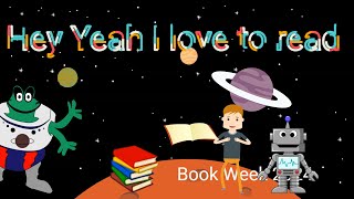 Hey Yeah I love to read book week Ilovetoread reading readingismagic [upl. by Cherida]